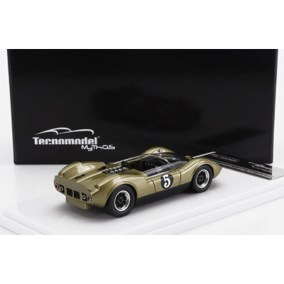 TECNOMODEL McLAREN ELVA MARK 1 N 5 SPINOUT MOVIE 1966 - TV SERIES - GOLD 1/43