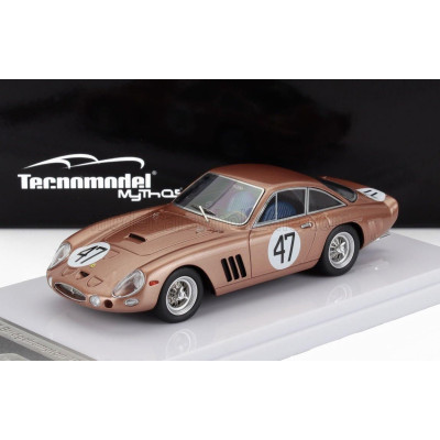 TECNOMODEL FERRARI 330 LMB 4.0L V12 TEAM NART N 47 3rd 500km BRIDGHAMPTON 1963 DAN GURNEY - BROWN 1/43
