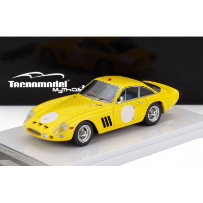 TECNOMODEL FERRARI 330 4.0L V12 LMB PRESS VERSION 1963 - YELLOW WHITE 1/43