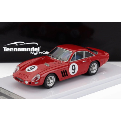 TECNOMODEL FERRARI 330 LMB 4.0L V12 TEAM PIERRE NOBLET N 9 24h LE MANS 1963 PIERRE NOBLET - JEAN GUICHET - RED 1/43