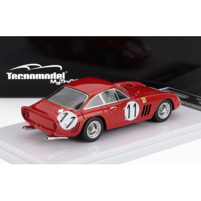 TECNOMODEL FERRARI 330 LMB 4.0L V12 TEAM NORTH AMERICAN RACING N.A.R.T. N 11 24h LE MANS 1963 DAN GURNEY - JIM HALL - RED 1/43