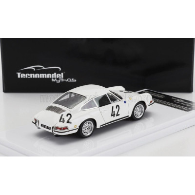 TECNOMODEL PORSCHE 901 911 S TEAM AUGUSTE VEUILLET N 42 24h LE MANS 1967 R.BUCHET - H.LINGE - WHITE 1/43
