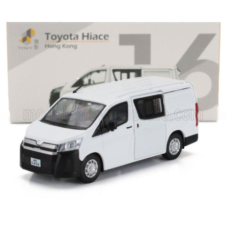 TINY TOYS TOYOTA HIACE H300 VAN 2007 - WHITE 1/64