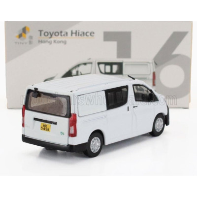 TINY TOYS TOYOTA HIACE H300 VAN 2007 - WHITE 1/64