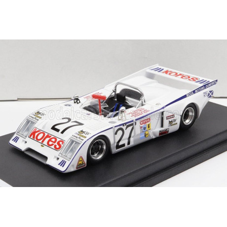TROFEU CHEVRON B31 BDG TEAM KORES RACING N 27 24h LE MANS 1978 T.CHARNELL - R.SMITH - F.ALLIOT - R.JONES - WHITE 1/43