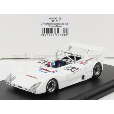 TROFEU GRD S73 N 29 2nd RAMPA DA LAGOA AZUL 1981 E.NEVES - WHITE 1/43