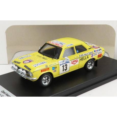 TROFEU OPEL ASCONA A N 13 RALLY 1000 LAKES 1974 A.KULLANG - C.G.ANDERSSON - YELLOW 1/43