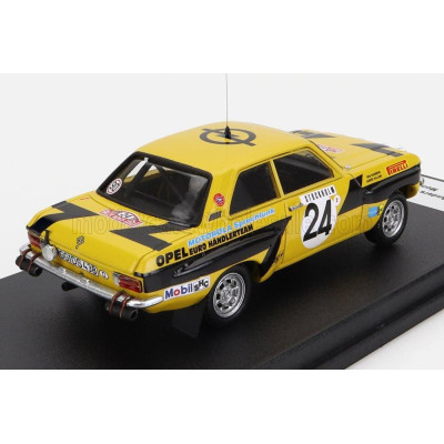 TROFEU OPEL ASCONA (night version) N 24 RALLY MONTECARLO 1975 A.KULLANG - C.G.ANDERSSON - YELLOW BLACK 1/43