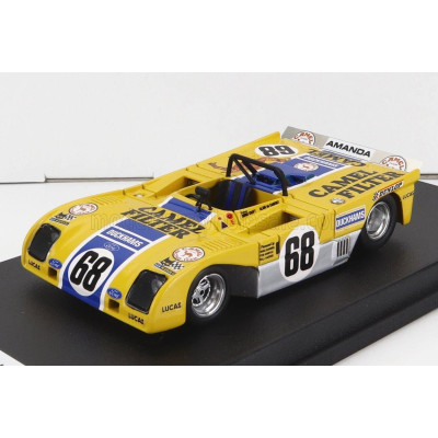 TROFEU DUCKHAMS LM72 3.0L V8 TEAM DUCKHAM'S OIL MOTOR RACING N 68 24h LE MANS 1978 C.CRAFT - A.DE CADENET - YELLOW BLUE 1/43