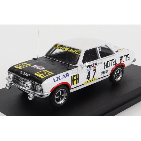 TROFEU OPEL ASCONA (night version) N 47 RALLY TAP 1974 PeQuePe - DICO - WHITE BLACK 1/43