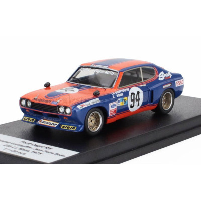 TROFEU FORD ENGLAND CAPRI 2600 RS TEAM ECURIE TOURS AUTO N 94 24h LE MANS 1975 CHRISTIAN GOUTTEPIFFRE - JEAN PIERRE BODIN - BLUE