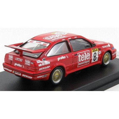 TROFEU FORD ENGLAND SIERRA COSWORTH N 8 24h SPA 1987 A.ROUSE - T.TASSIN - W.PERCY - RED 1/43
