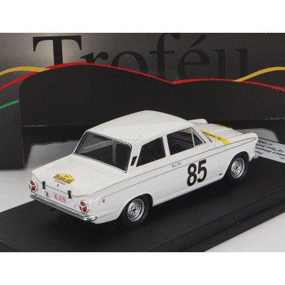 TROFEU FORD ENGLAND LOTUS CORTINA GT N 85 RALLY SPA-SOFIA-LIEGE 1964 G.STAEPELAERE - E.MEEUWISSEN - WHITE 1/43