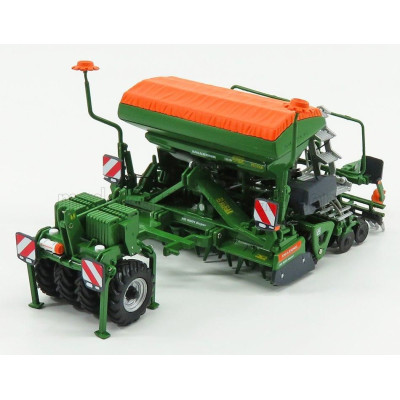 UNIVERSAL HOBBIES AMAZONE 3000 SUPER SEMINATRICE - SEEDER 2017 - GREEN ORANGE 1/32