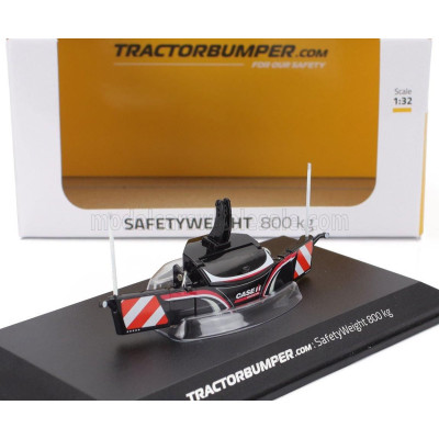 UNIVERSAL HOBBIES ACCESSORIES TRACTOR BUMPER FOR CASE-IH - SAFETY WEIGHT 800kg. - BLACK 1/32