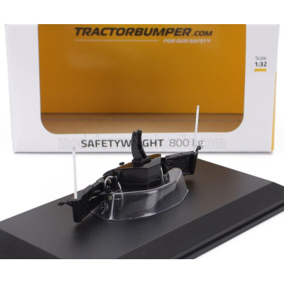 UNIVERSAL HOBBIES ACCESSORIES TRACTOR BUMPER FOR CASE-IH - SAFETY WEIGHT 800kg. - BLACK 1/32