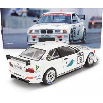 WERK83 BMW 3-SERIES M3 (E36) COUPE TEAM LINDER N 9 DTM SEASON 1994 FRANK SCHMICKLER - WHITE 1/18