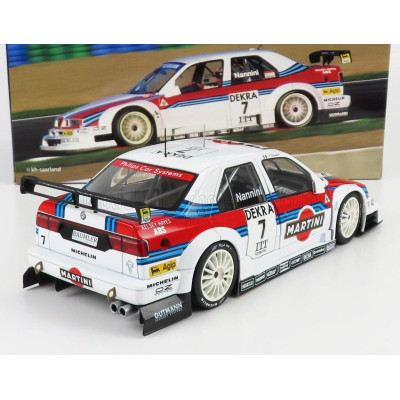 WERK83 ALFA ROMEO 155 V6 TI ALFA CORSE MARTINI RACING N 7 DTM ITC 1995 ALESSANDRO NANNINI - WHITE 1/18