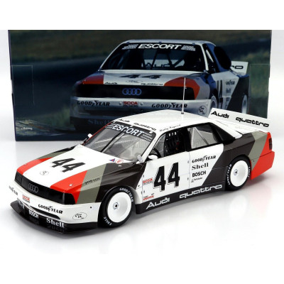 WERK83 AUDI 200 QUATTRO TEAM AUDI SPORT N 44 WINNER TRANS-AM DALLAS 1988 HURLEY HAYWOOD - WHITE GREY RED 1/18