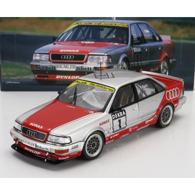 WERK83 AUDI QUATTRO V8 TEAM AZR N 1 DTM SEASON 1992 FRANK BIELA - SILVER RED 1/18