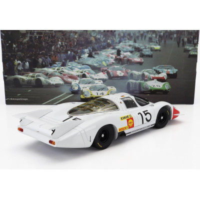 WERK83 PORSCHE 917LH 4.5L TEAM PORSCHE SYSTEM ENGENEERING N 15 24h LE MANS 1969 HERBERT LINGE - BRIAN REDMAN - RUDI LINS - WHITE