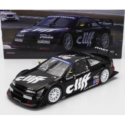 WERK83 OPEL CALIBRA V6 TEAM JOEST N 7 WINNER RACE 1 HOCKENHEIM DTM ITC 1996 MANUEL REUTER - BLACK 1/18