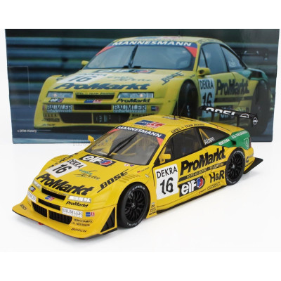 WERK83 OPEL CALIBRA V6 4x4 TEAM OPEL ZAKSPEED N 16 ITC SEASON 1996 UWE ALZEN - YELLOW GREEN 1/18