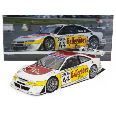 WERK83 OPEL CALIBRA V6 4x4 TEAM ROSBERG N 44 ITC SEASON 1996 HANS JOACHIM STUCK - WHITE YELLOW RED 1/18