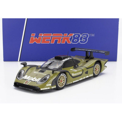 WERK83 PORSCHE 911 GT1-98 TEAM PORSCHE AG N 0 TEST CAR 24h LE MANS 1998 - GOLD BLACK 1/18