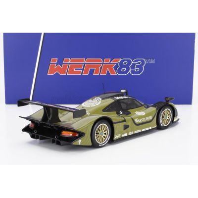WERK83 PORSCHE 911 GT1-98 TEAM PORSCHE AG N 0 TEST CAR 24h LE MANS 1998 - GOLD BLACK 1/18