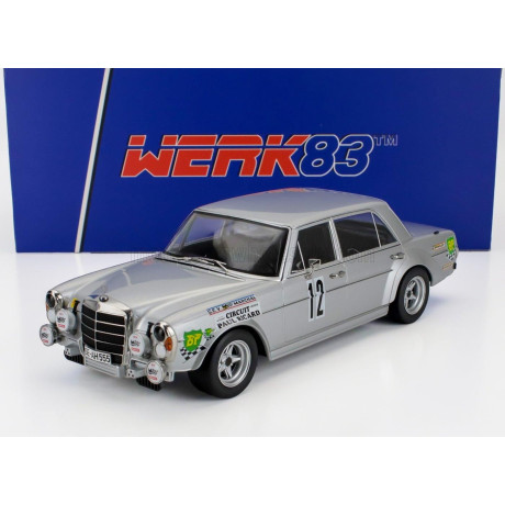 WERK83 MERCEDES BENZ 300 SEL 6.8 AMG N 12 12h PAUL RICARD 1971 KLAUS BEHRMANN - JEAN PIERRE JABOUILLE - JOSE DOLHEM - SILVER 1/1