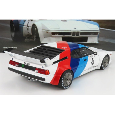 WERK83 BMW M1 WERKSDESIGN N 6 PROCAR SERIES 1979 NELSON PIQUET - WHITE BLUE RED 1/18