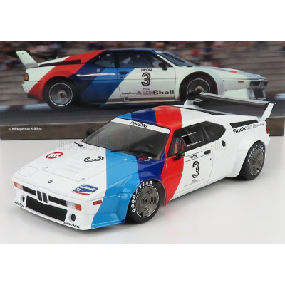 WERK83 BMW M1 PROCAR TEAM BMW MOTORSPORT N 3 PROCAR SERIES HOCKENHEIM 1979 D.PIRONI - WHITE RED BLUE 1/18