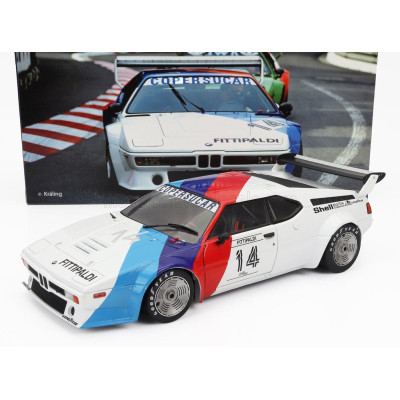 WERK83 BMW M1 M88 3.5L TEAM BMW MOTORSPORT N 14 PROCAR SERIES 1979 EMERSON FITTIPALDI - WHITE BLUE RED 1/18