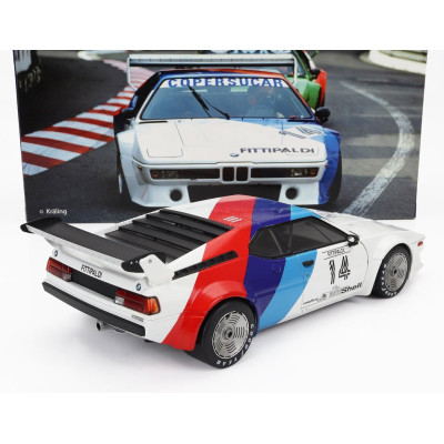 WERK83 BMW M1 M88 3.5L TEAM BMW MOTORSPORT N 14 PROCAR SERIES 1979 EMERSON FITTIPALDI - WHITE BLUE RED 1/18