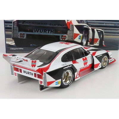 WERK83 FORD ENGLAND CAPRI GR.5 WüRTH N 2 DRM CHAMPION 1981 KLAUS LUDWIG - WHITE RED BLACK 1/18