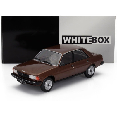 WHITEBOX PEUGEOT 305 1977 - DARK BROWN MET 1/24