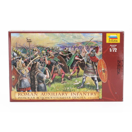 ZVEZDA FIGURES ROMAN AUXILIARY INFANTRY 1/72