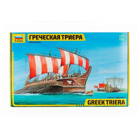 ZVEZDA BOAT GREEK TRIERA 1/72