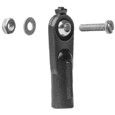 Plastový kloubek M2 s mosaznou kuličkou a příslušenstvím, 100 ks.