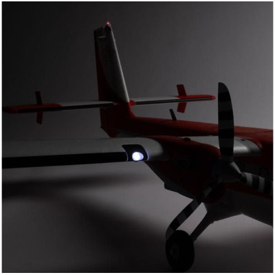 E-flite DHC-6 Twin Otter 1.4m AS3X+ SAFE Select BNF Basic, plováky