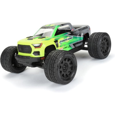 Pro-Line kolo s pneu 1:18 Menace Street H12mm, disk černý (4): Granite GROM