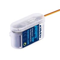 25F/6-8,4V/max. 25A szűrő szuperkondenzátor RC modellek fedélzeti elektronikájának tápfeszültségének szűrésére. A rendkívül nagy kapacitású kondenzátor lehetővé teszi a rövid távú fogyasztási csúcsok kiegyenlítését, amelyek egyébként a vevő tápfeszültségének csökkenését okoznák. Méretek 60x35,5x23,3 mm, tömeg 41g.