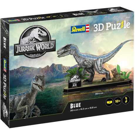 3D Puzzle REVELL 00247 - Jurassic World - Blue