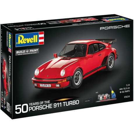Gift-Set auto 05634 - Porsche 911 Turbo (50th Anniversary) (1:24)
