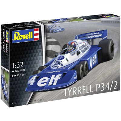 Plastic ModelKit auto 07741 - Tyrrel P34/2 6-Wheeler (1:32)