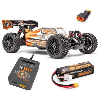 SPIRIT NXT RR BRUSHLESS buggy - oranžová (vč. LiPo a nabíječe)