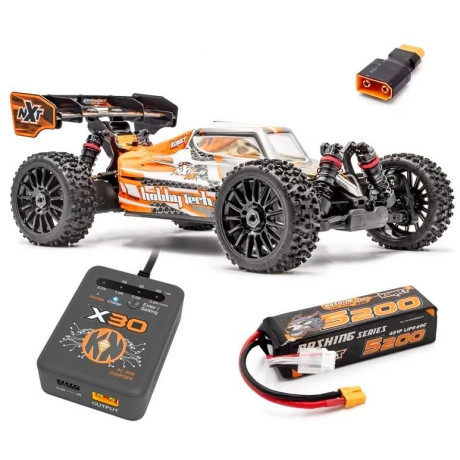 SPIRIT NXT RR BRUSHLESS buggy - oranžová (vč. LiPo a nabíječe)
