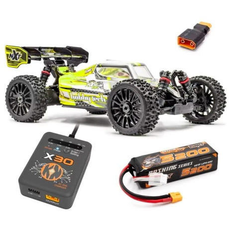 SPIRIT NXT RR BRUSHLESS buggy - žlutá (vč. LiPo a nabíječe)