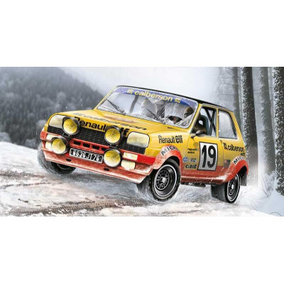 Model Kit auto 3652 - RENAULT R5 ALPINE RALLY (1:24)